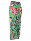 CAMILLA WOMEN'S FLORAL KNOTTED SARONG COVER-UP