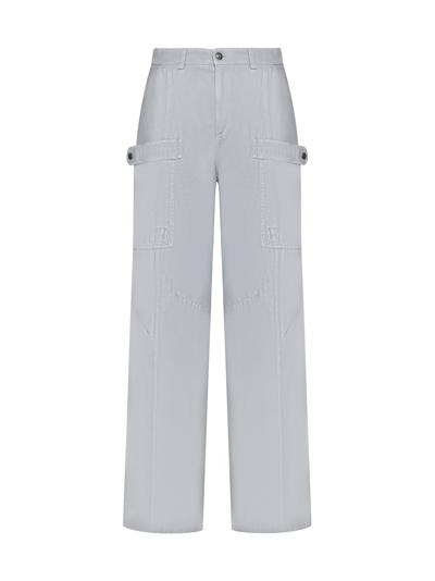 Palm Angels Pants In Light Grey