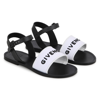 GIVENCHY SANDALS WITH LOGO EMBROIDERY