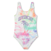 GIVENCHY ONE-PIECE SWIMSUIT WITH TIE DYE PATTERN