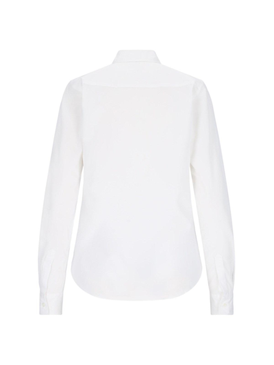 Aspesi Basic Shirt In Bianco