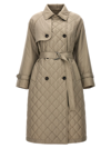 BRUNELLO CUCINELLI QUILTED TRENCH COAT