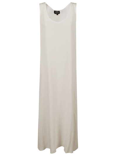 Apc Penny Dressing Gown In Aac Off White
