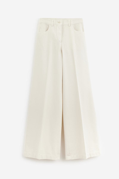 Aspesi Trousers In White