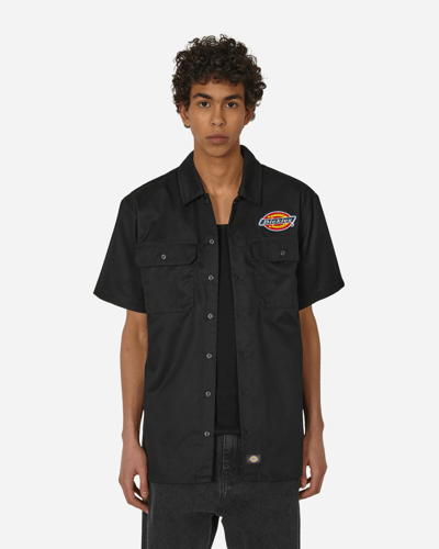 Dickies Clintondale Shortsleeve Shirt In Black