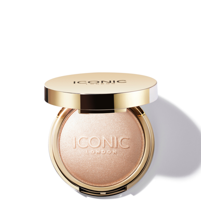 Iconic London Lit And Luminous Baked Highlighter 16g In Pink