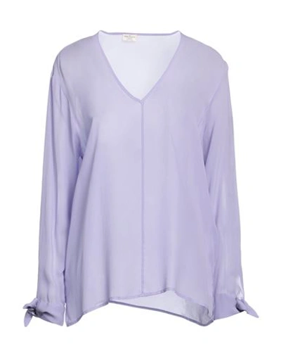 Rebel Queen Woman Top Lilac Size M Viscose In Purple