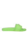 Versace Man Sandals Light Green Size 12 Rubber
