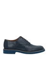Marechiaro 1962 Man Lace-up Shoes Midnight Blue Size 9 Soft Leather