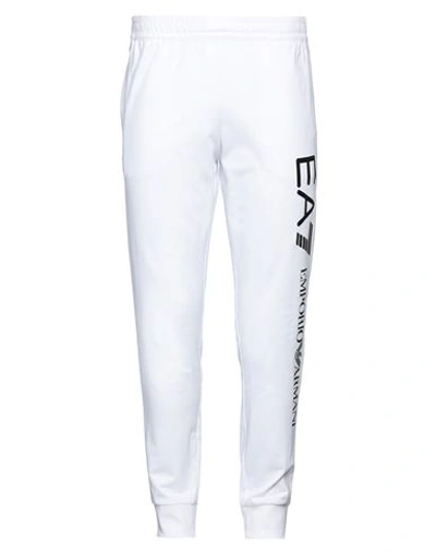 EA7 EA7 MAN PANTS WHITE SIZE XS COTTON