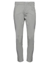 Yan Simmon Man Pants Light Grey Size 30 Cotton, Elastane