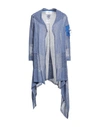 Elisa Cavaletti By Daniela Dallavalle Woman Cardigan Blue Size 8 Cotton, Acrylic, Polyamide, Metalli