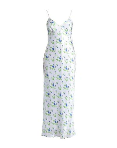 Bernadette Woman Maxi Dress White Size 6 Silk