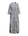 Snobby Sheep Woman Maxi Dress Purple Size 6 Cotton