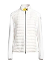 Parajumpers Woman Puffer White Size L Polyamide, Polyester, Elastane