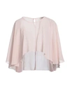 Anna Molinari Woman Capes & Ponchos Blush Size 8 Polyester In Pink