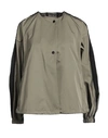 Ahirain Woman Jacket Military Green Size M Polyester In Green