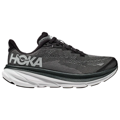 Hoka Kids' Boys  Clifton 9 In White/black