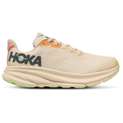 Hoka Kids' Girls  Clifton 9 In Astral/vanilla