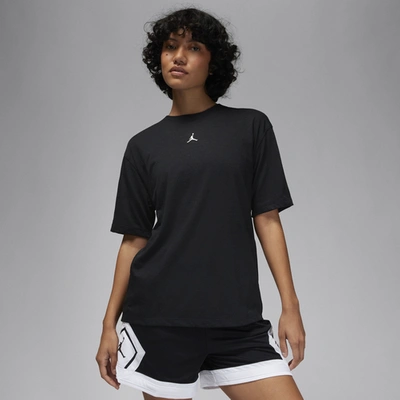 Jordan Women's  Sport Diamond Short-sleeve Top In Black