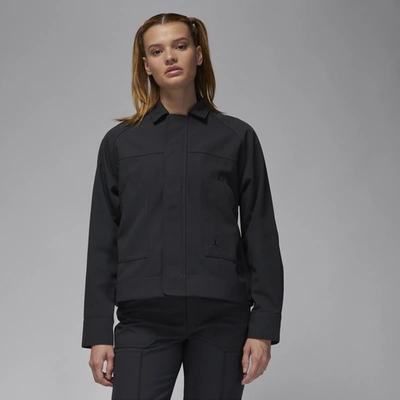 Jordan Womens  Nvty Jacket In Off Noir