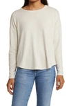 LUCKY BRAND DROPPED SHOULDERS CLOUD JERSEY TOP