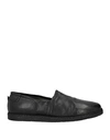 Le Ruemarcel Man Espadrilles Black Size 7 Soft Leather