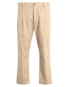 PENCE PENCE MAN PANTS BEIGE SIZE 34 COTTON