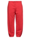 Versace Jeans Couture Man Pants Red Size 3xl Cotton