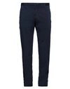 Incotex Man Pants Midnight Blue Size 40 Cotton In Blue