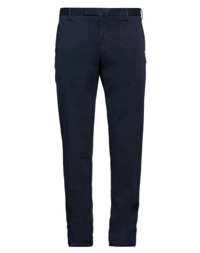 INCOTEX INCOTEX MAN PANTS MIDNIGHT BLUE SIZE 40 COTTON