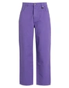 Gaelle Paris Gaëlle Paris Woman Jeans Purple Size 27 Cotton