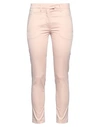 Dondup Woman Pants Light Pink Size 26 Cotton, Elastane