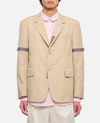 THOM BROWNE UNSTRUCTURED STRAIGHT FIT JACKET