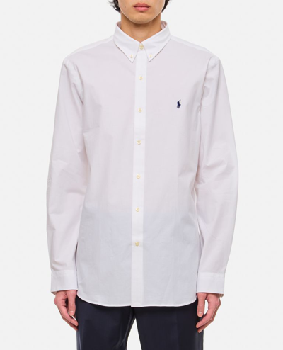Polo Ralph Lauren Cotton Sport Shirt In White