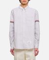 THOM BROWNE STRAIGHT FIT COTTON SHIRT