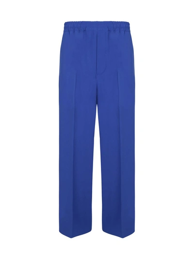 Gucci Trousers In Blue