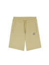 Maison Kitsuné Maison Kitsune "oversized Sporty Bermuda Shorts With Bold In Green