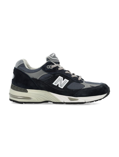 New Balance Wmns Made In Uk 991v1 Sneakers In Navy