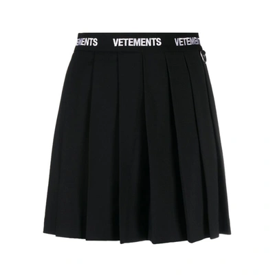 Vetements Skirt In Black