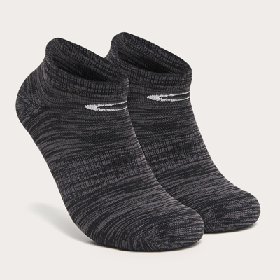 Oakley Ankle Tab Sock In Black,gray