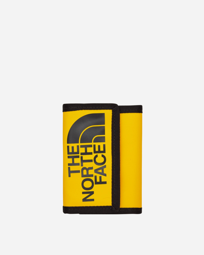 The North Face Base Camp Wallet Black Summit Gold In Yellow