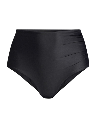 Faithfull The Brand Women's Roma Bianca Bikini Bottom In Black