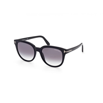 Tom Ford Tf0914 01b Sunglasses In Shiny Black