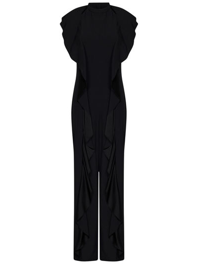 Alberta Ferretti Jumpsuit In Black