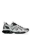 Asics Gel-quantum Kinetic Mesh Sneakers In Mid Grey Pure Silver