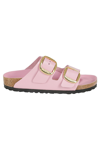 Birkenstock Pink Arizona Big Buckle Sandals In Fondant Pink