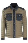 Moorer Gesteppte Jacke Mit Jeansbesatz
