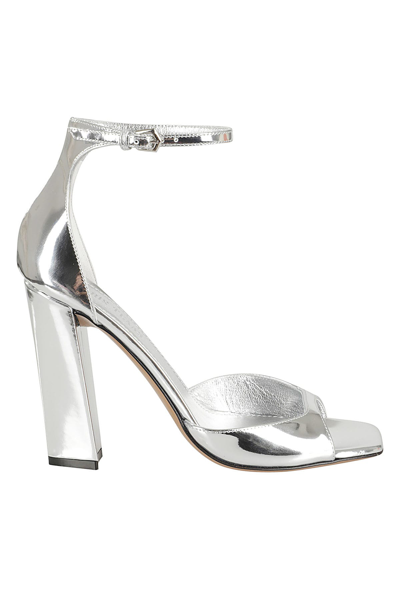 Paris Texas Grace Sandal In Silver