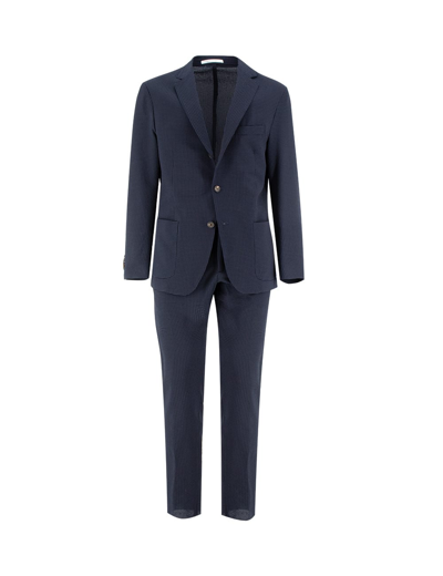 Eleventy Suit In Blue